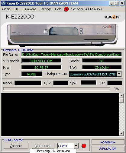 kaon k-e2220co tool  receptoare kaon